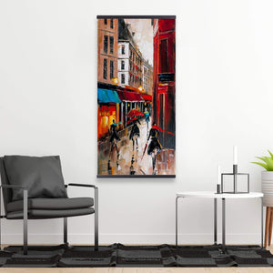 European Alley - Wooden Magnetic Frame