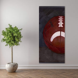 Football Ball - Wooden Magnetic Frame