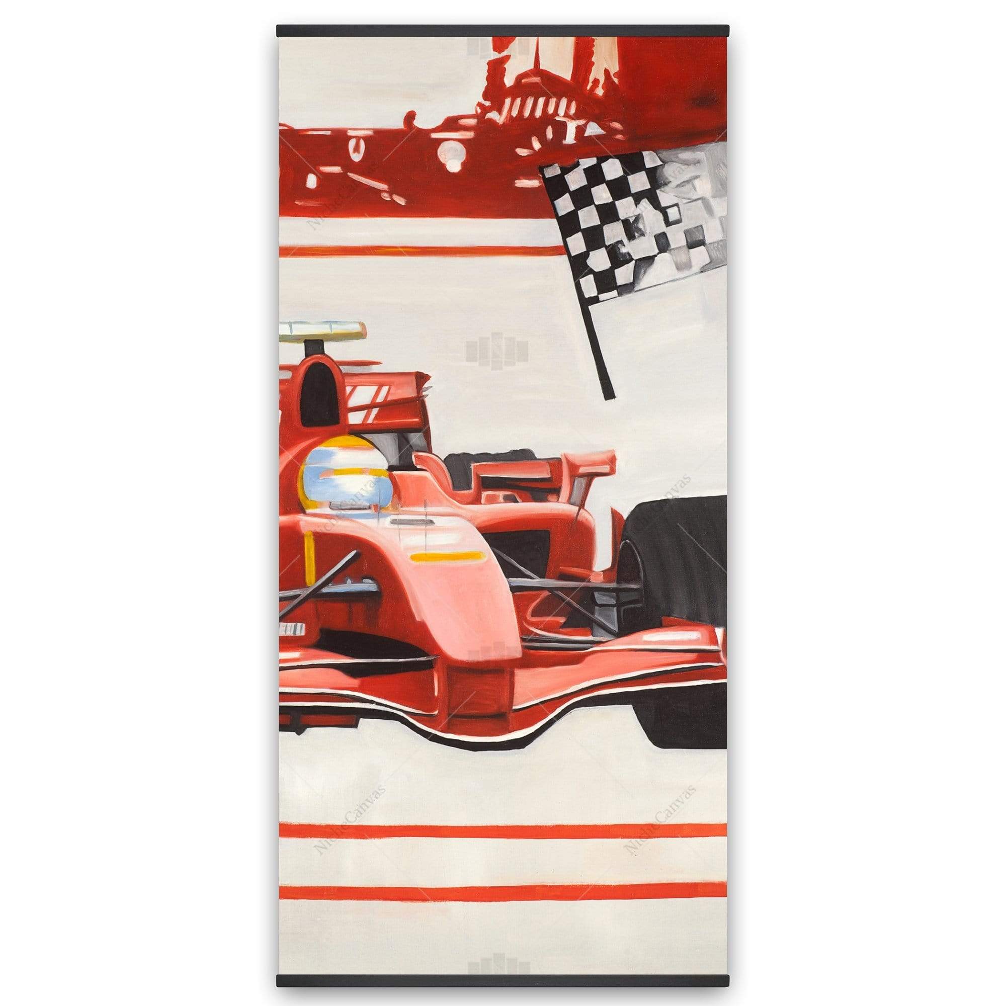 Formule 1 Car - Wooden Magnetic Frame