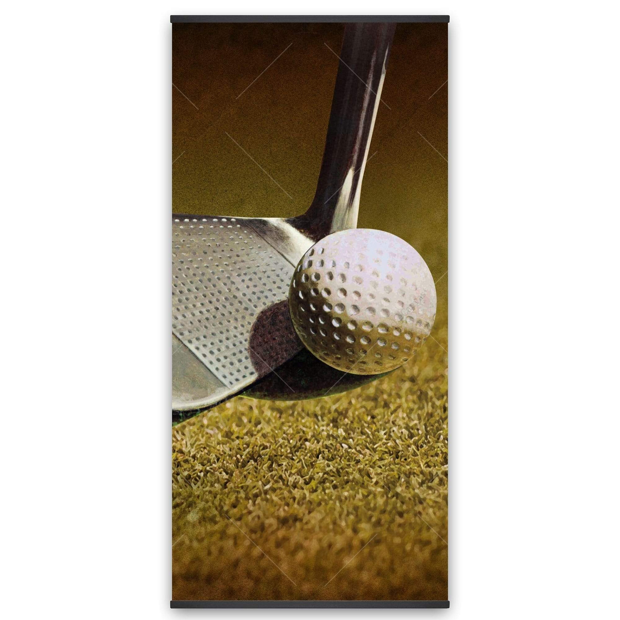 Golf Closeup - Wooden Magnetic Frame