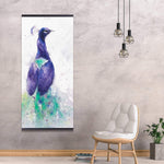 Graceful Peacock - Wooden Magnetic Frame