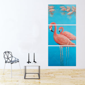 Group Of Flamingos