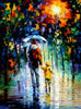 Abstract Father and Son - DIY Painting By Numbers Kit