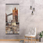 London Tower Bridge - Wooden Magnetic Frame