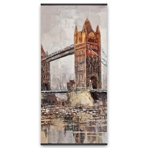 London Tower Bridge - Wooden Magnetic Frame