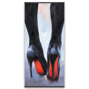 Long Legs With High Heels - Wooden Magnetic Frame