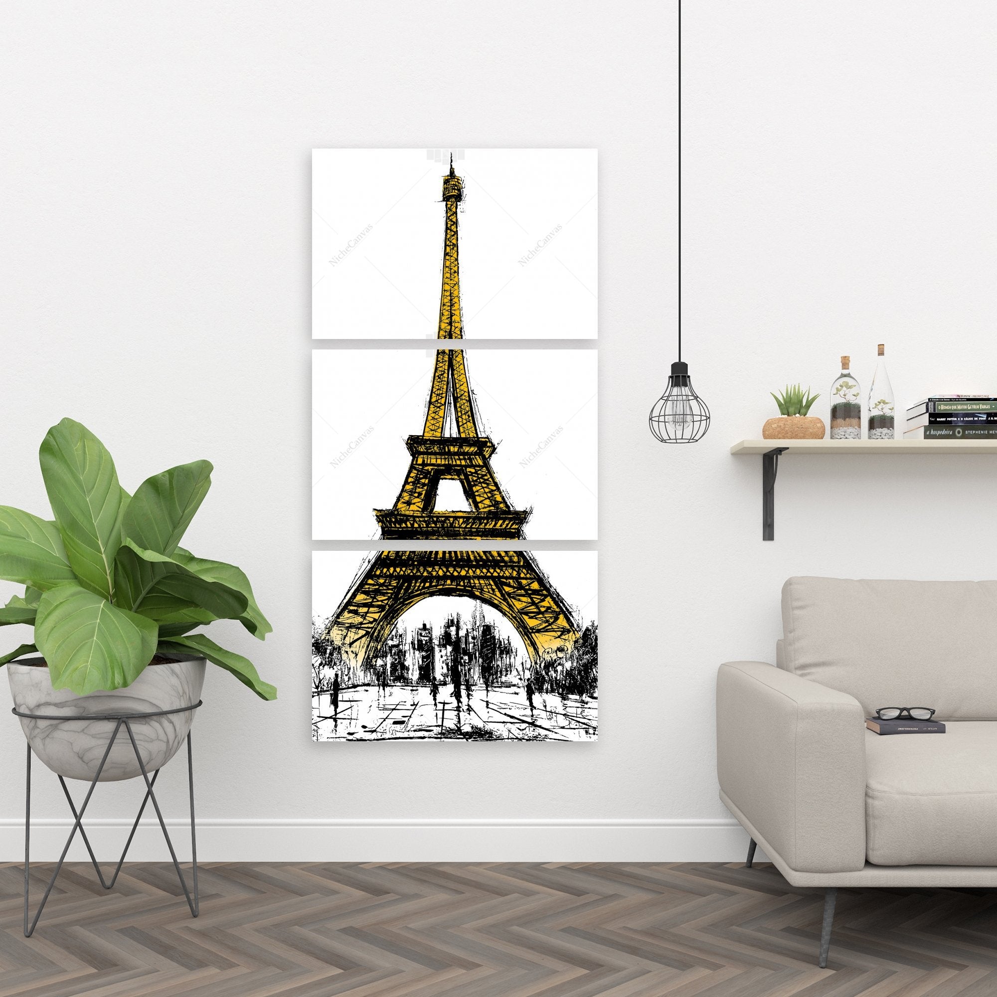 Outline Of The Eiffel Tower