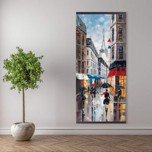 Paris Street - Wooden Magnetic Frame