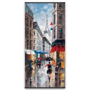 Paris Street - Wooden Magnetic Frame