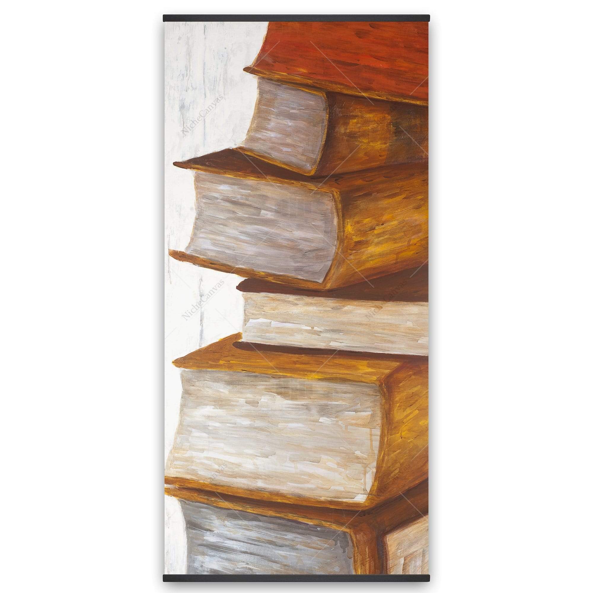 Pile Of Books - Wooden Magnetic Frame