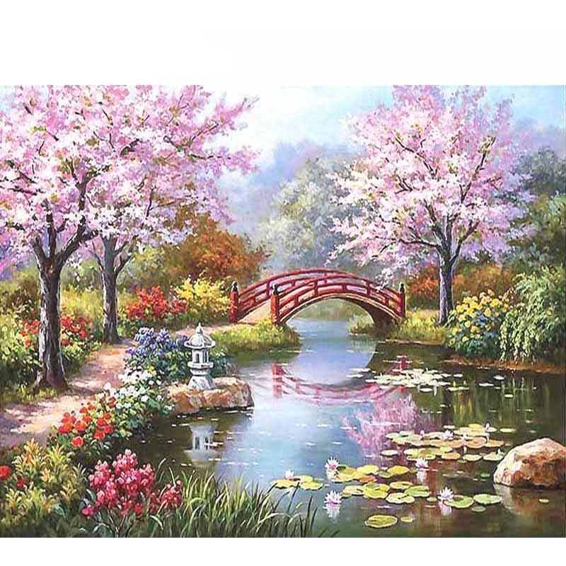 Beautiful Garden - DIY Painting By Numbers Kits