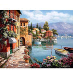 Romantic Harbor - DIY Painting By Numbers Kits