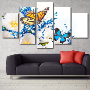 Yellow & Blue Butterflies