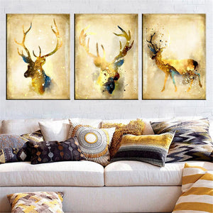 Framed Deers