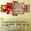 Vegetables Canvas Set