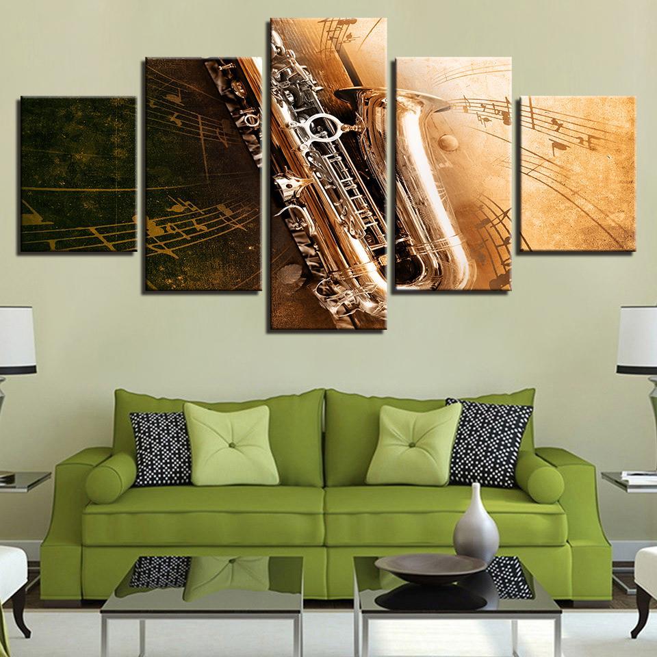 Saxophone Canvas