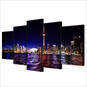 Toronto Skyline At Night