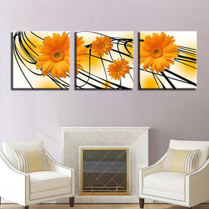 Barberton Daisy Canvas Set