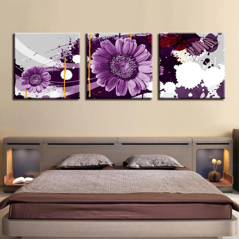 Purple Sunflower Set