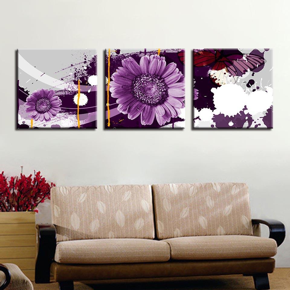 Purple Sunflower Set