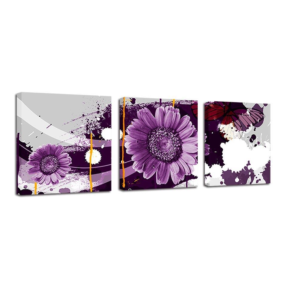 Purple Sunflower Set