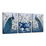 Butterflies Peacock Flowers Set