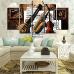 Guitar Saxophone Violin