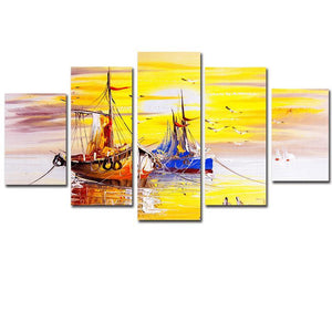 Fishing Sailboats