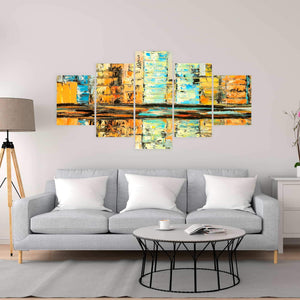 Reflections Of A Colorful City
