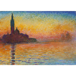 San Giorgio Maggiore At Dusk - Claude Monet 5D DIY Paint By Number Kit