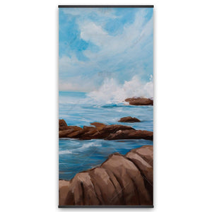 Seaside Storm - Wooden Magnetic Frame