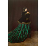 Camille Or The Woman In The Green Dress - Claude Monet 5D DIY Paint By Number Kit