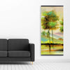 Trees Near The Lake - Wooden Magnetic Frame