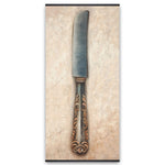 Vintage Butter Knife - Wooden Magnetic Frame