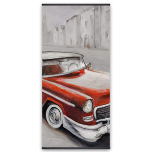 Vintage Classic Car - Wooden Magnetic Frame