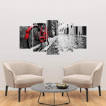 Vintage Red Bicycle