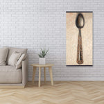 Vintage Spoon - Wooden Magnetic Frame